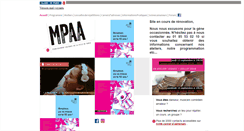 Desktop Screenshot of mpaa.fr